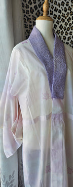 Purple Maple leaf under Kimono