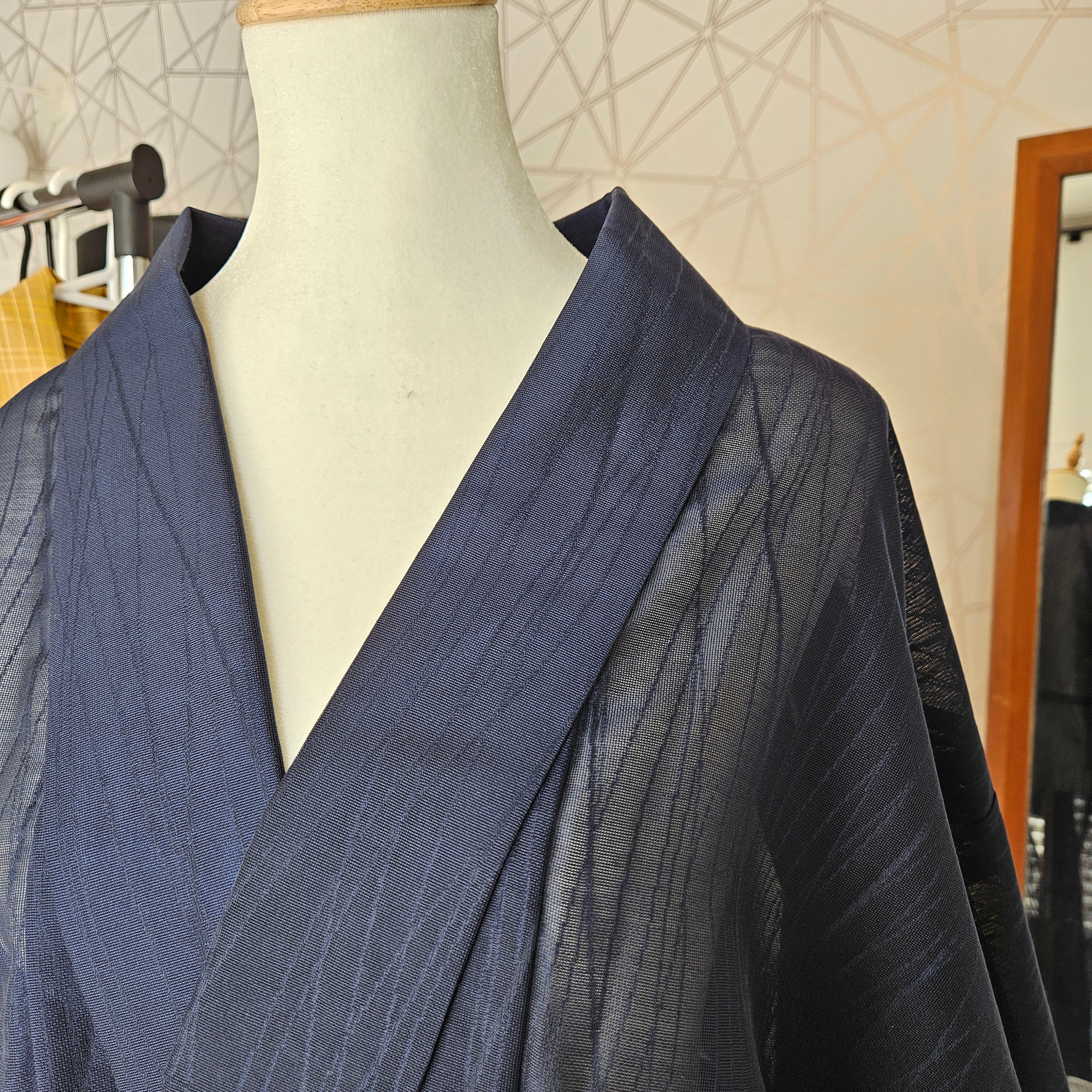 Sheer Navy Nagajuban