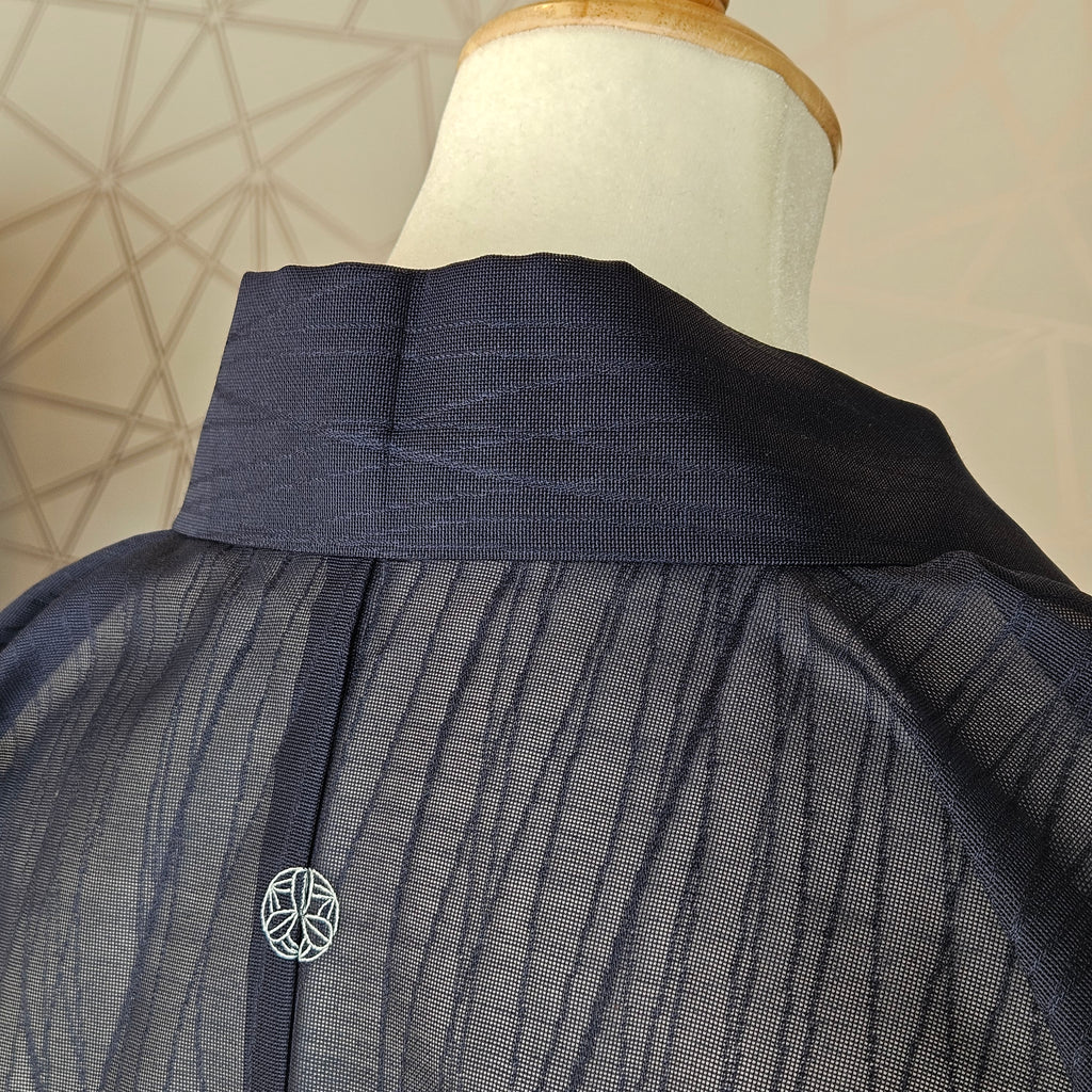 Sheer Navy Nagajuban