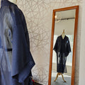 Sheer Navy Nagajuban