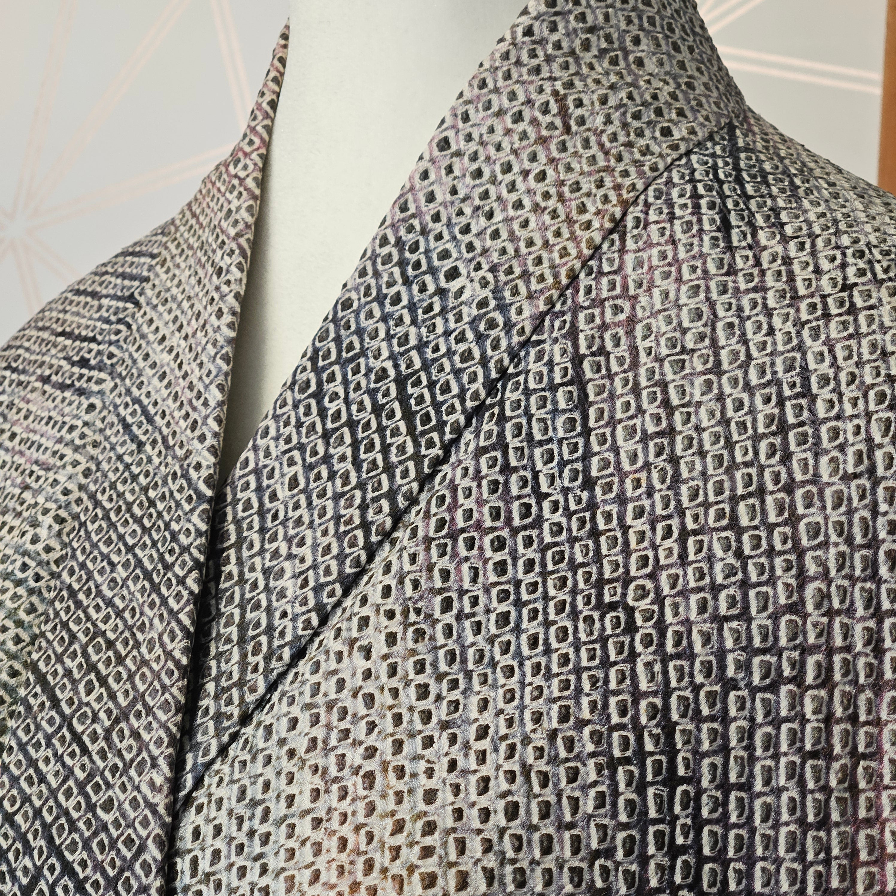 Kanoko Shibori Haori Jacket