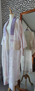 Purple Maple leaf under Kimono