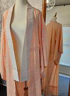 Orange Komon-Pattern Nagajuban